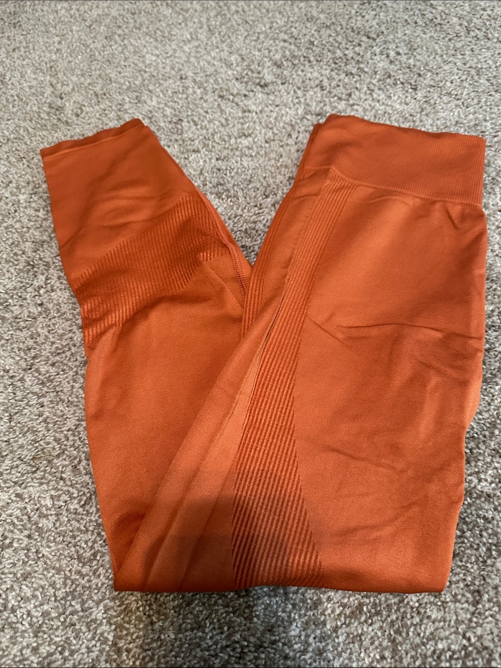 PINK Victoria's Secret Rust Orange Leggings